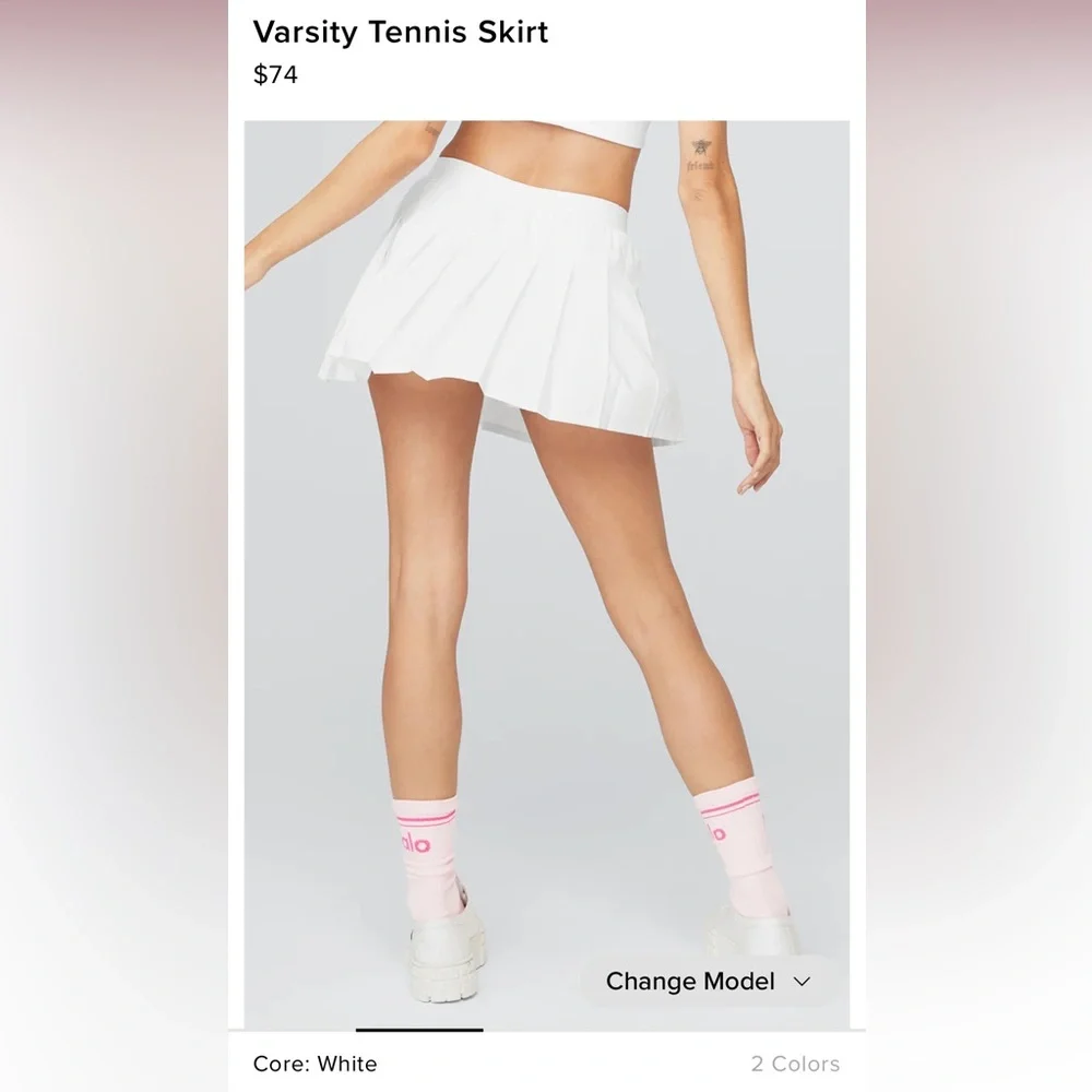 Varsity Tennis Skirt